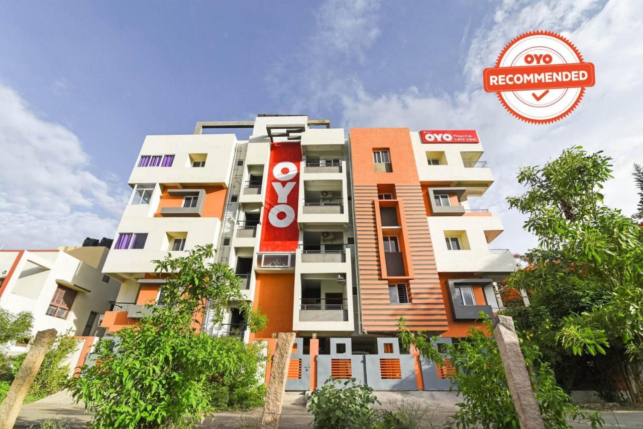 Oyo Flagship Lotus Lakeview Apartments Singānallūr Buitenkant foto